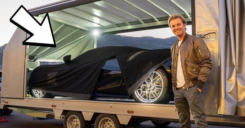 Il regalo di Natale di Nico Rosberg: &egrave; arrivata la sua Rimac Nevera 