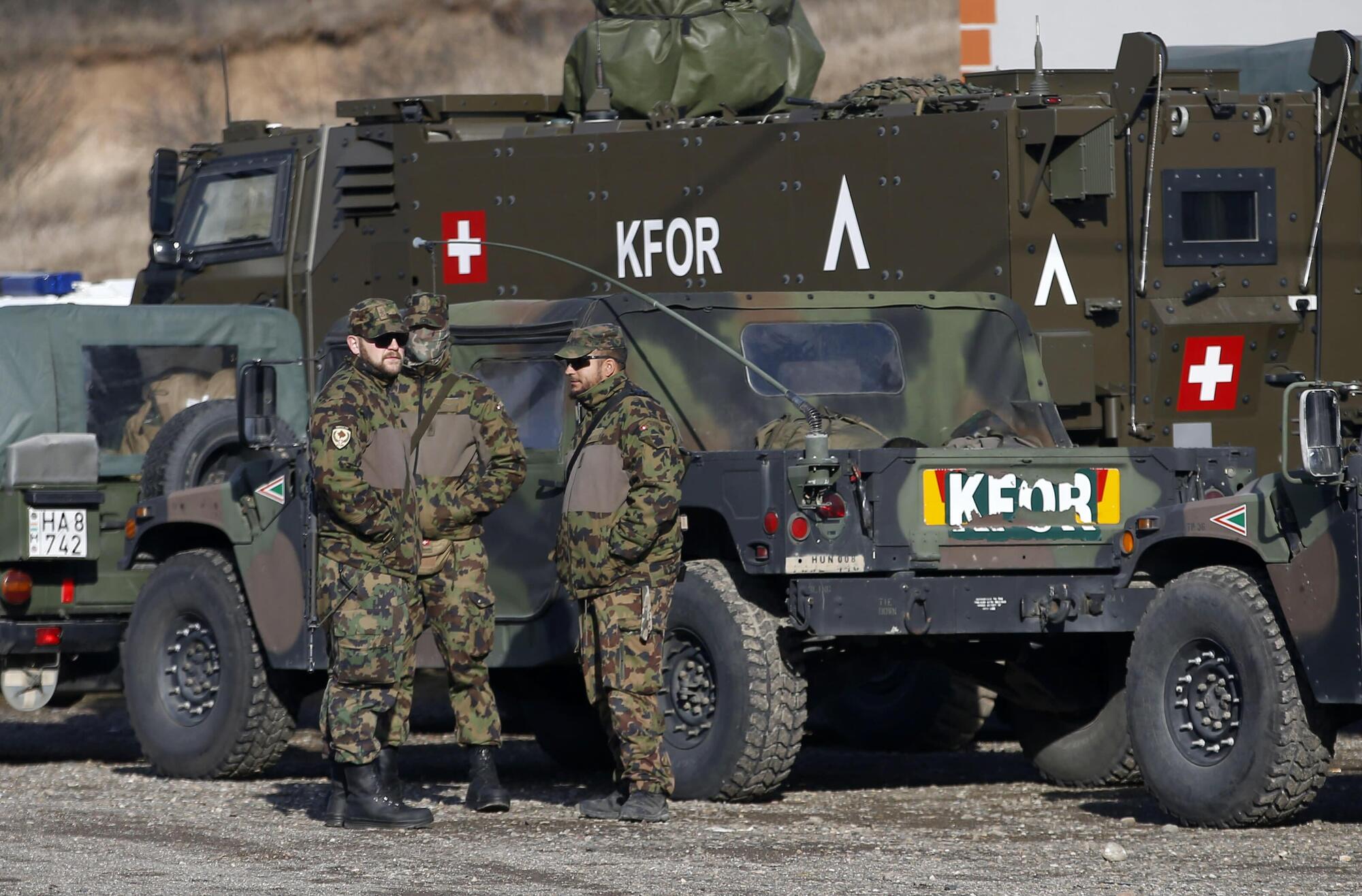 La Kfor, la forza NATO in Kosovo