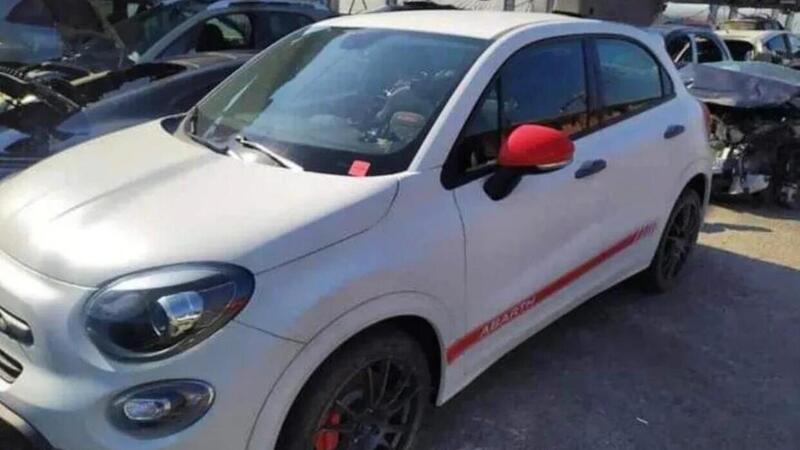 Abarth 500X: foto di un prototipo quasi completo. Sembra che FIAT ci avesse lavorato parecchio... 