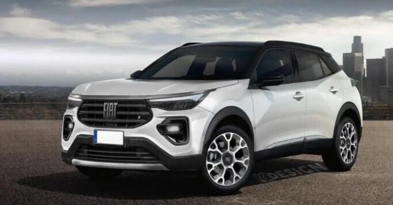 Fiat B-Suv 2023, ecco come potrebbe essere 