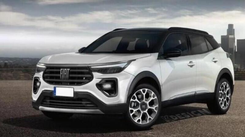 Fiat B-Suv 2023, ecco come potrebbe essere 