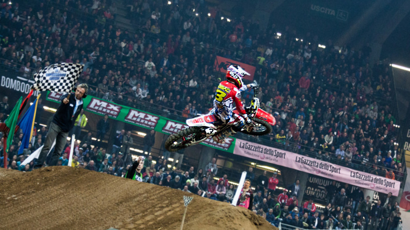 Eli Tomac vince il Supercross di Genova 2014