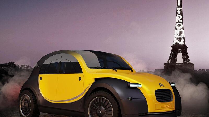 La Citro&euml;n 2CV reinventata: elettrica futuristica