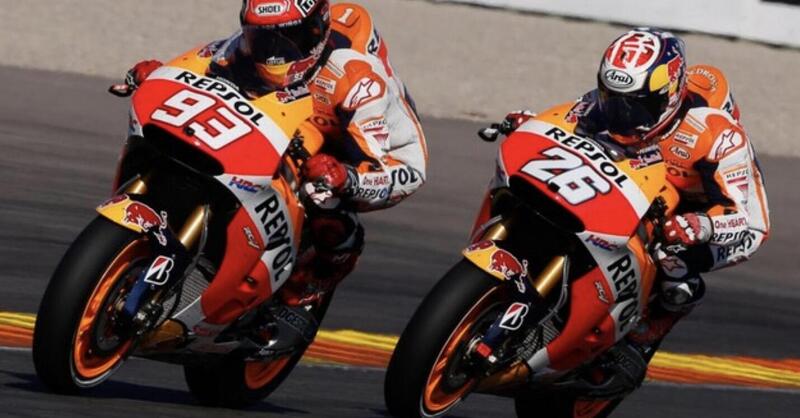 Dani Pedrosa su Marc Marquez: &quot;&Egrave; capace di tutto&quot;