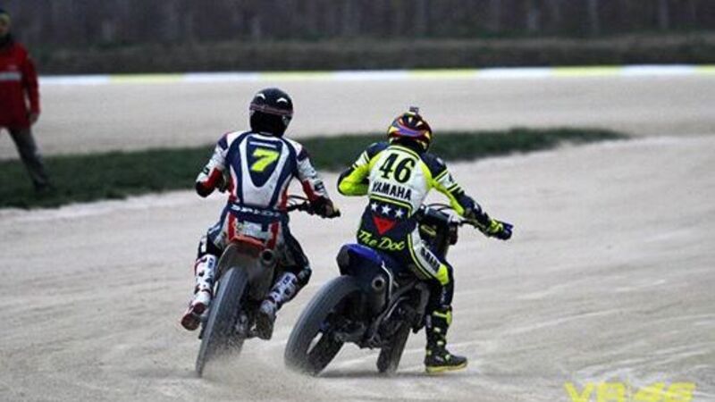 Rossi battuto sulla pista di casa