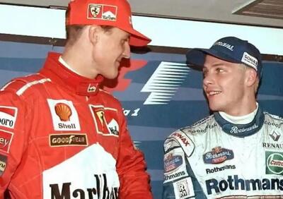 Quella volta in cui Michael Schumacher cercò di riappacificarsi con Jacques Villeneuve 