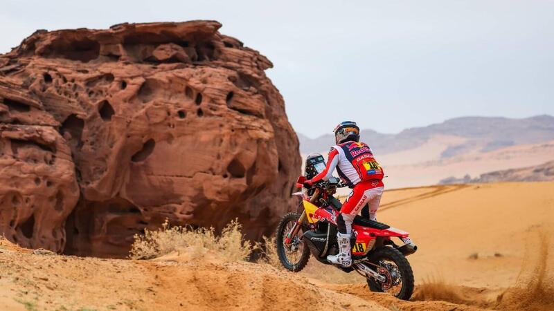 Dakar 2023-D3. Daniel Sanders, GasGas, Vince e Passa al Comando