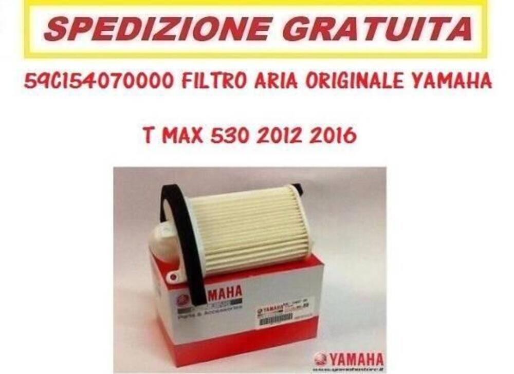 FILTRO ARIA ORIGINALE YAMAHA T-MAX 530 - 59C154070