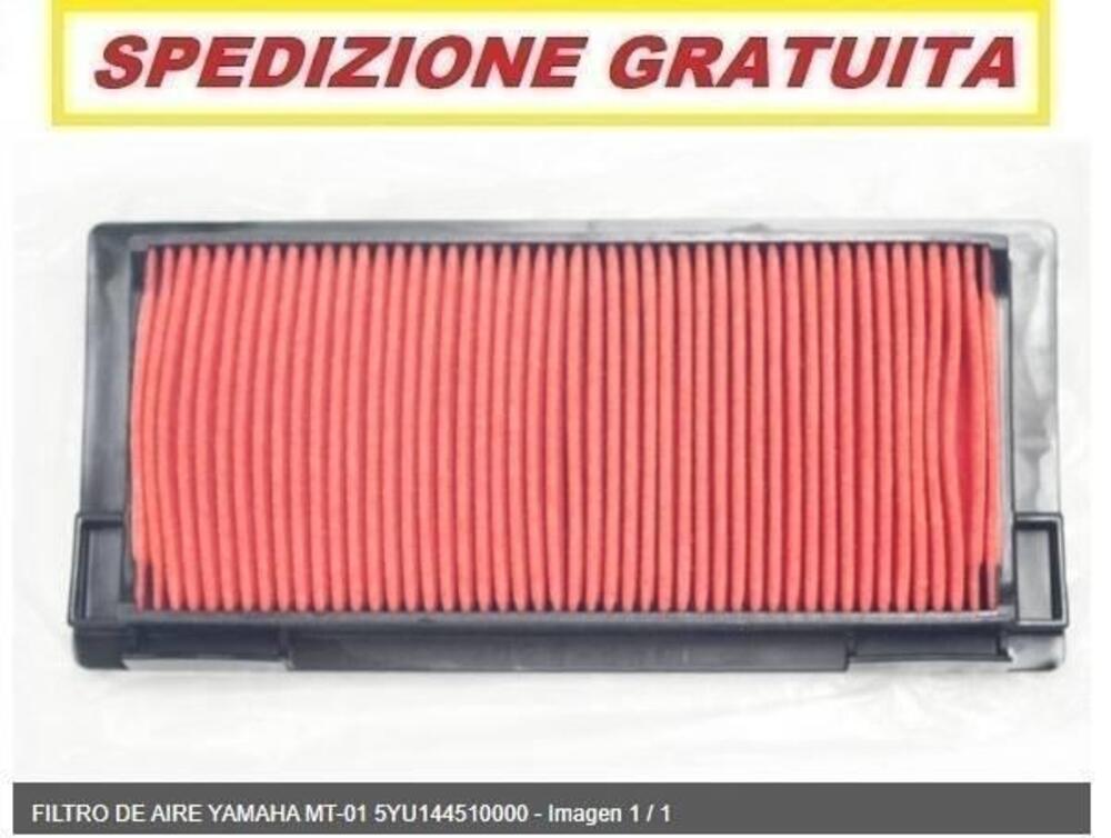 FILTRO ARIA YAMAHA MT-01 5YU144510000