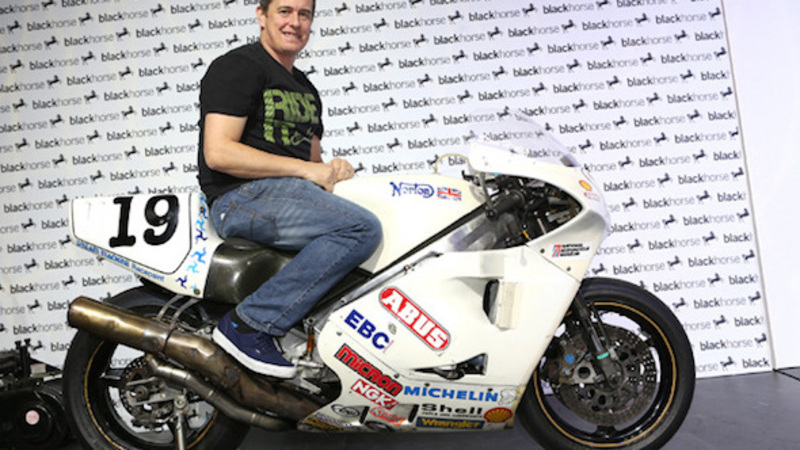 Classic TT 2015: John McGuinness in sella alla Norton rotativa