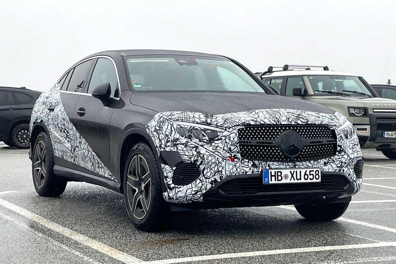 Mercedes GLC Coup&eacute;, ecco le foto spia del nuovo Facelift