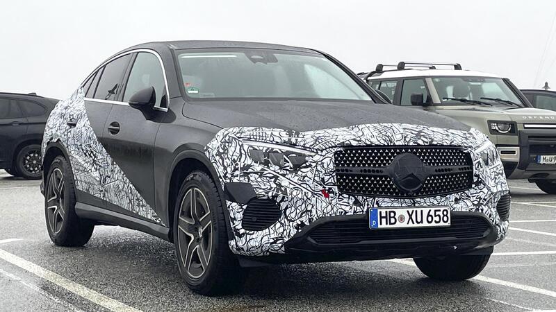 Mercedes GLC Coup&eacute;, ecco le foto spia del nuovo Facelift