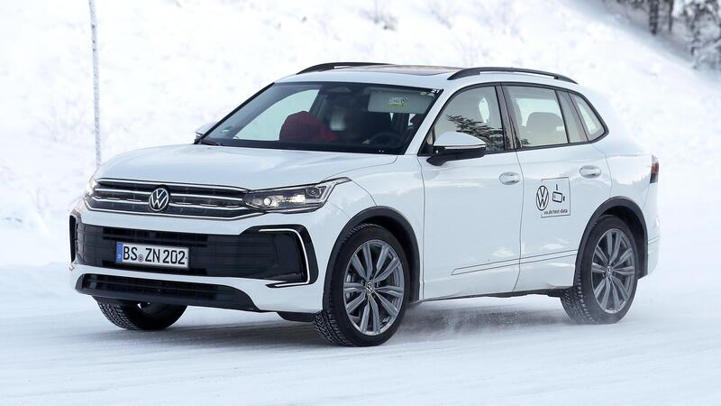 Nuova Volkswagen Tiguan, ecco le foto spia della terza generazione