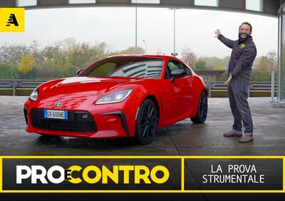 Toyota GR86, PRO e CONTRO | La pagella e i numeri della prova strumentale [Video]