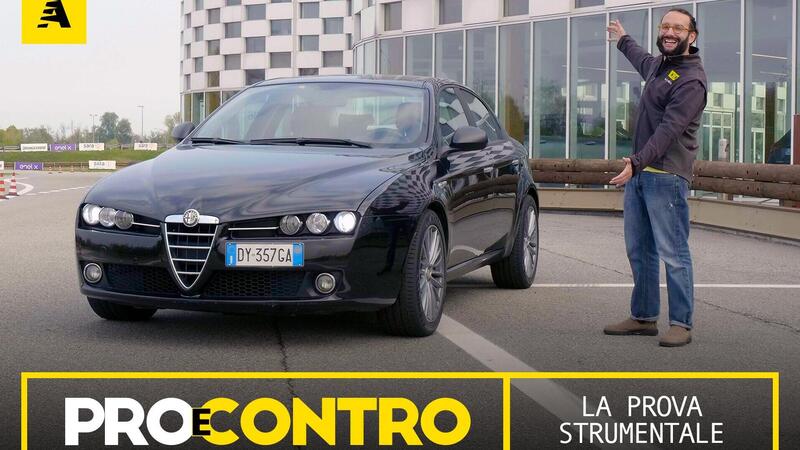 Alfa Romeo 159, PRO e CONTRO Youngtimer Edition | La prova strumentale