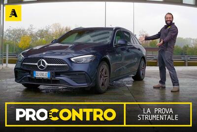 Mercedes Classe C SW, PRO e CONTRO | La pagella e i numeri della prova strumentale [Video]