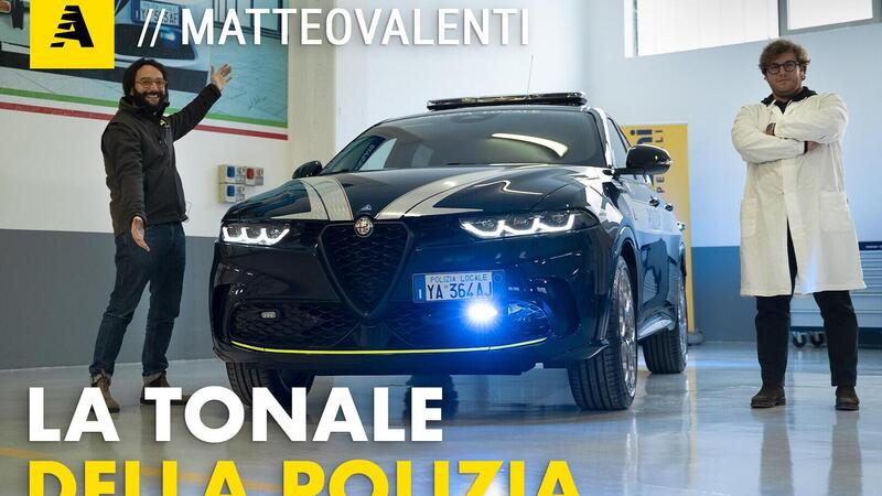 La prima Alfa Tonale della Polizia &egrave; della Locale. Ecco tutti i segreti del collaudo [Video]