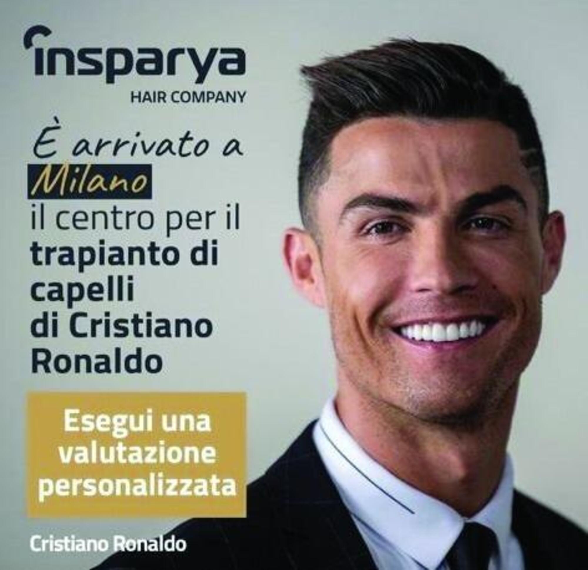 La campagna sponsorizzata da Ronaldo