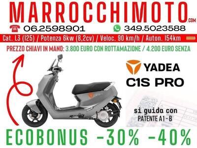 Yadea C1S Pro (2020 - 25) nuova