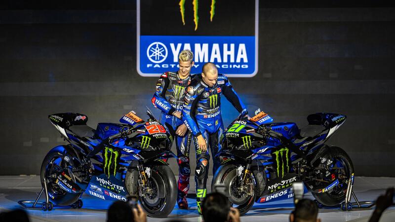 MotoGP 2023. Signore e signori la nuova M1 Yamaha 2023 di Fabio Quartararo e Franco Morbidelli [VIDEO e GALLERY]