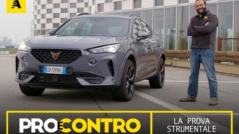 Cupra Formentor, PRO e CONTRO | La pagella e i numeri della prova strumentale [Video]