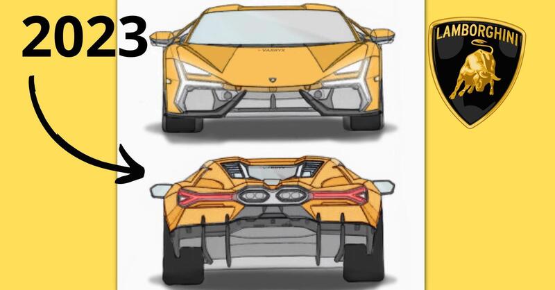 La nuova Lamborghini Aventador: i disegni segreti gi&agrave; in rete 