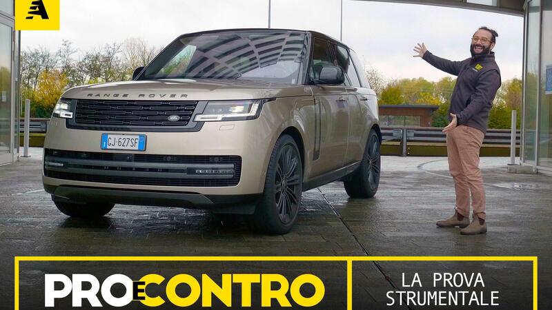 Range Rover, PRO e CONTRO | La pagella e i numeri della prova strumentale [Video]