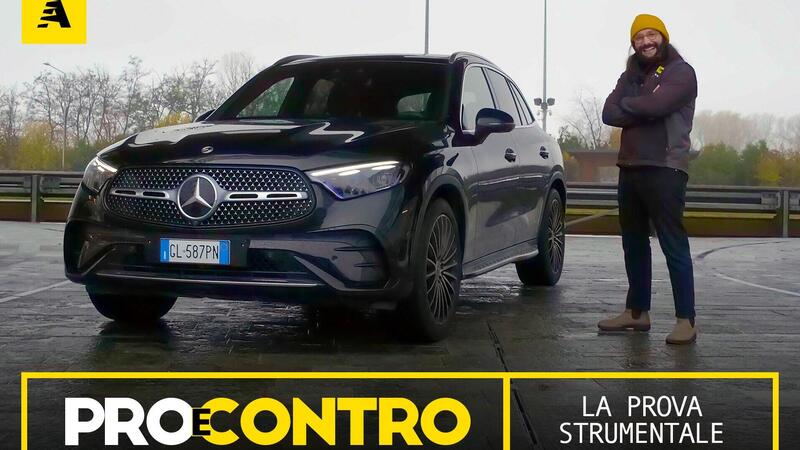 Mercedes GLC, PRO e CONTRO | La pagella e i numeri della prova strumentale [Video]