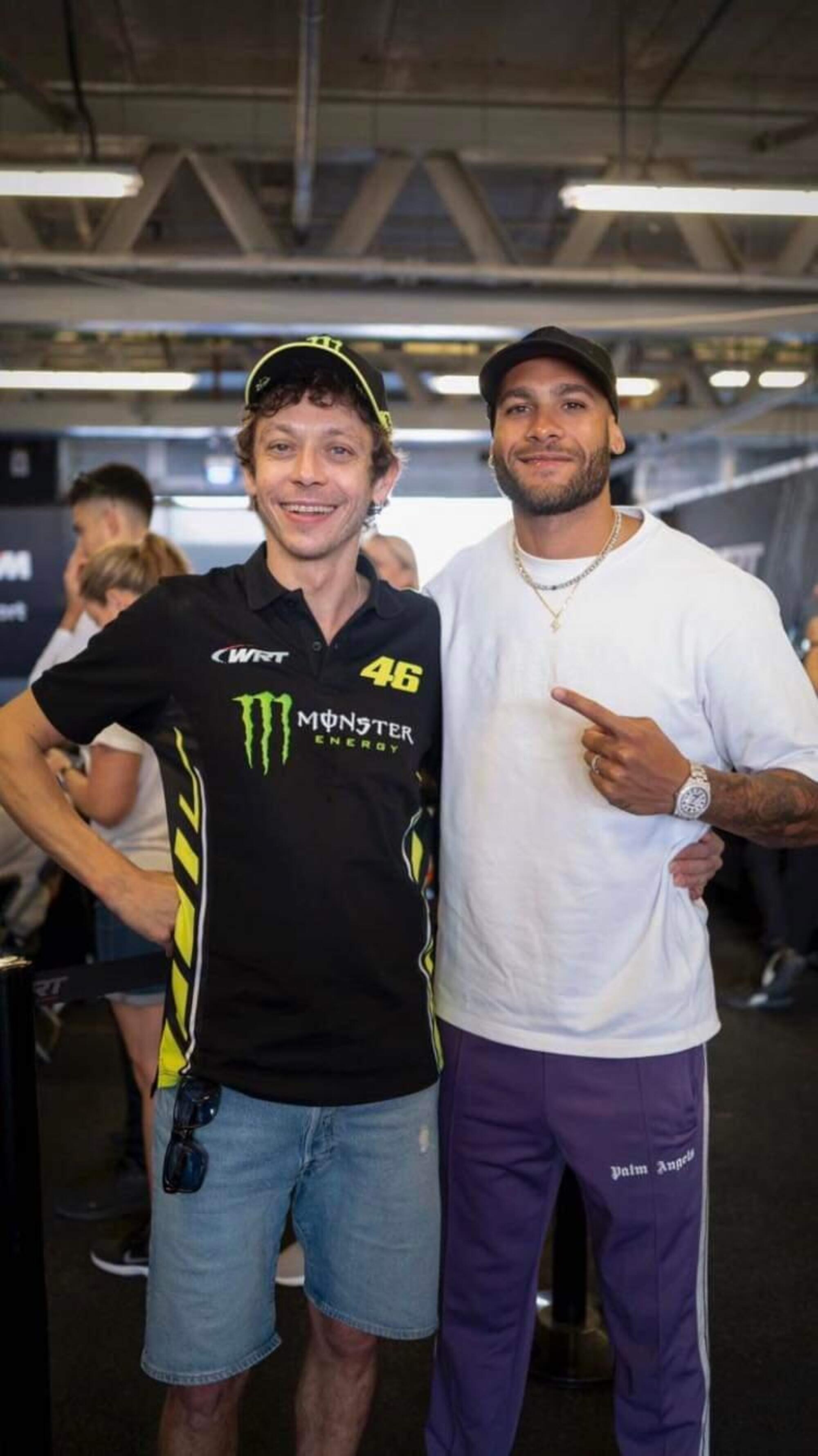 Valentino Rossi &amp; Marcell Jacobs