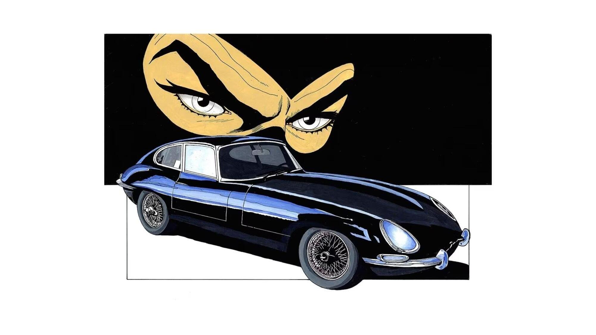 Diabolik e la Jaguar E-Type