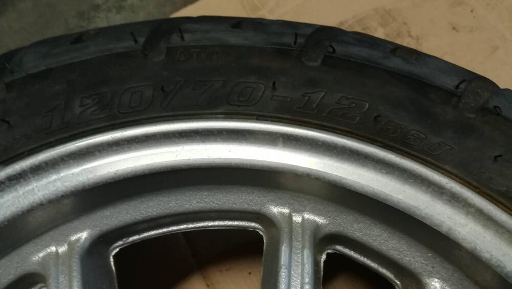 Ruota anteriore Grelli 50 Tiesse 4 T Garelli (3)