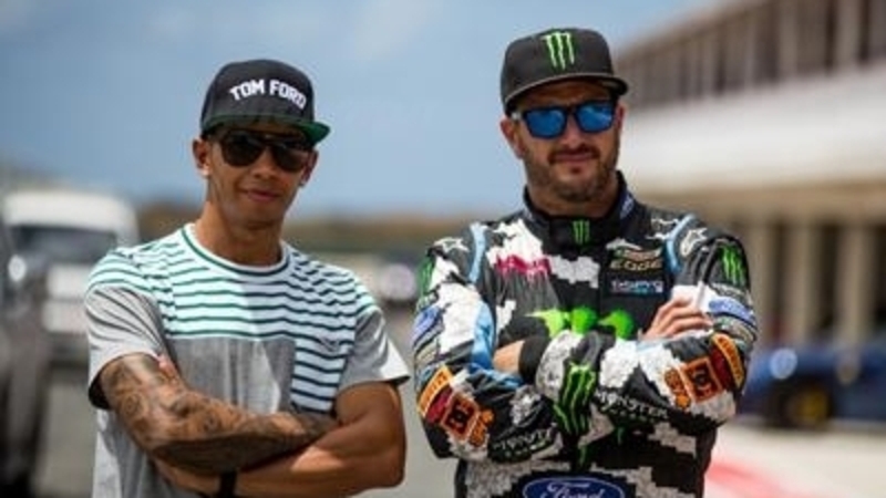 Rally di Monza 2014: Lewis Hamilton torna a fare coppia con Ken Block! 