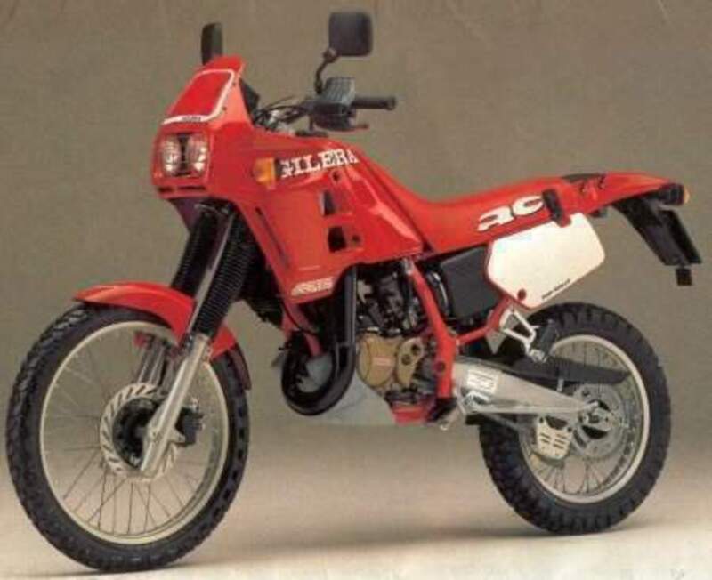 La Gilera RC 125 originale in un&#039;immagine ufficiale dell&#039;epoca