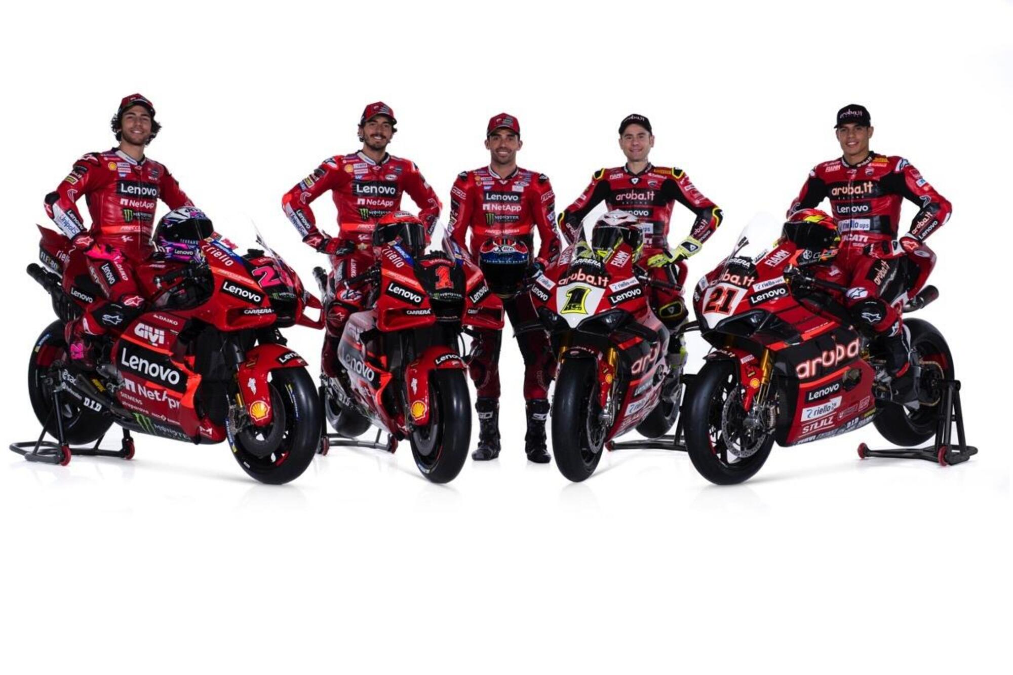 Ducati Corse MotoGP e Superbike 2023