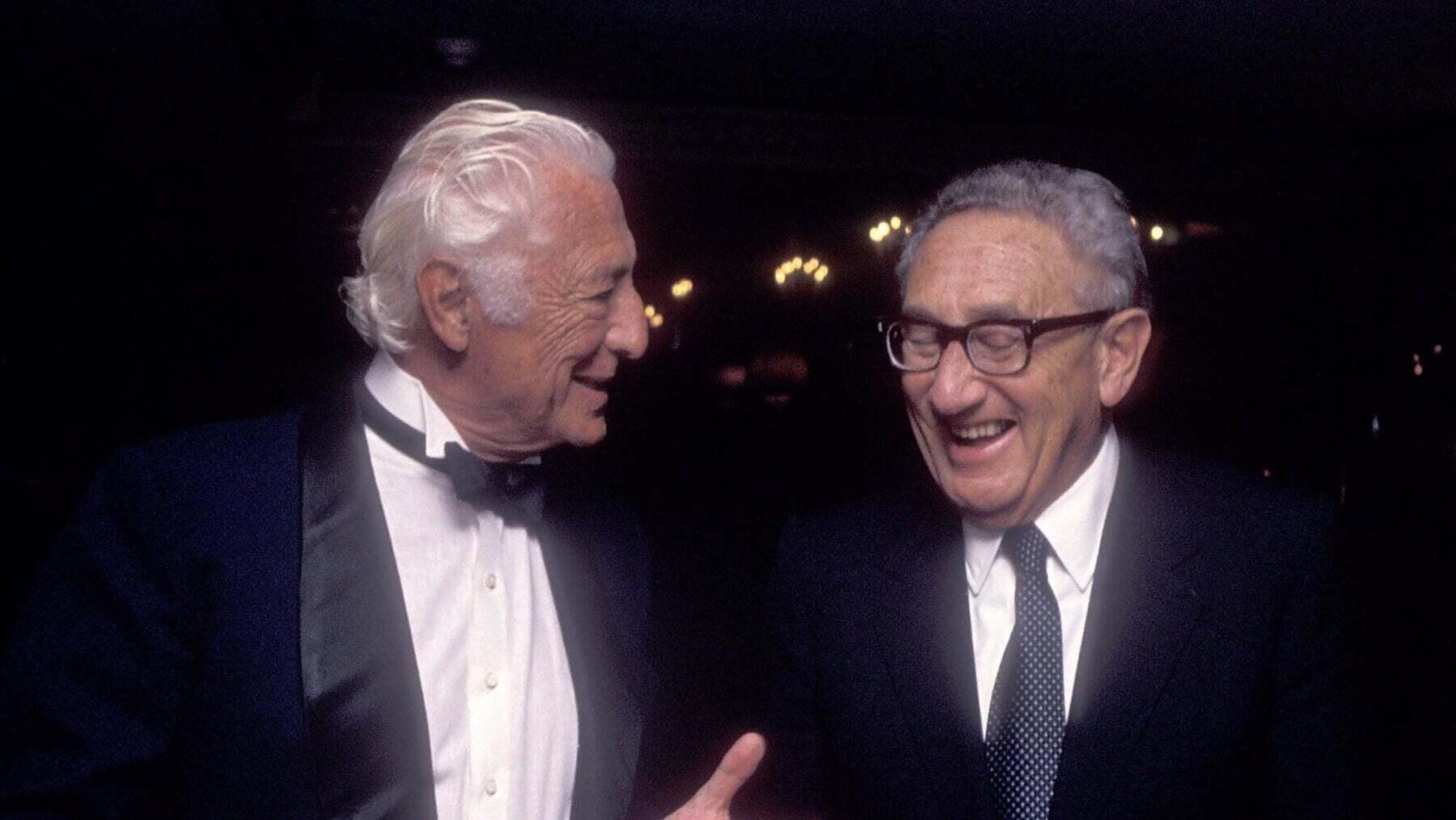 Gianni Agnelli e Henry Kissinger