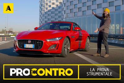 Jaguar F-Type, PRO e CONTRO | La pagella e i numeri della prova strumentale [Video]