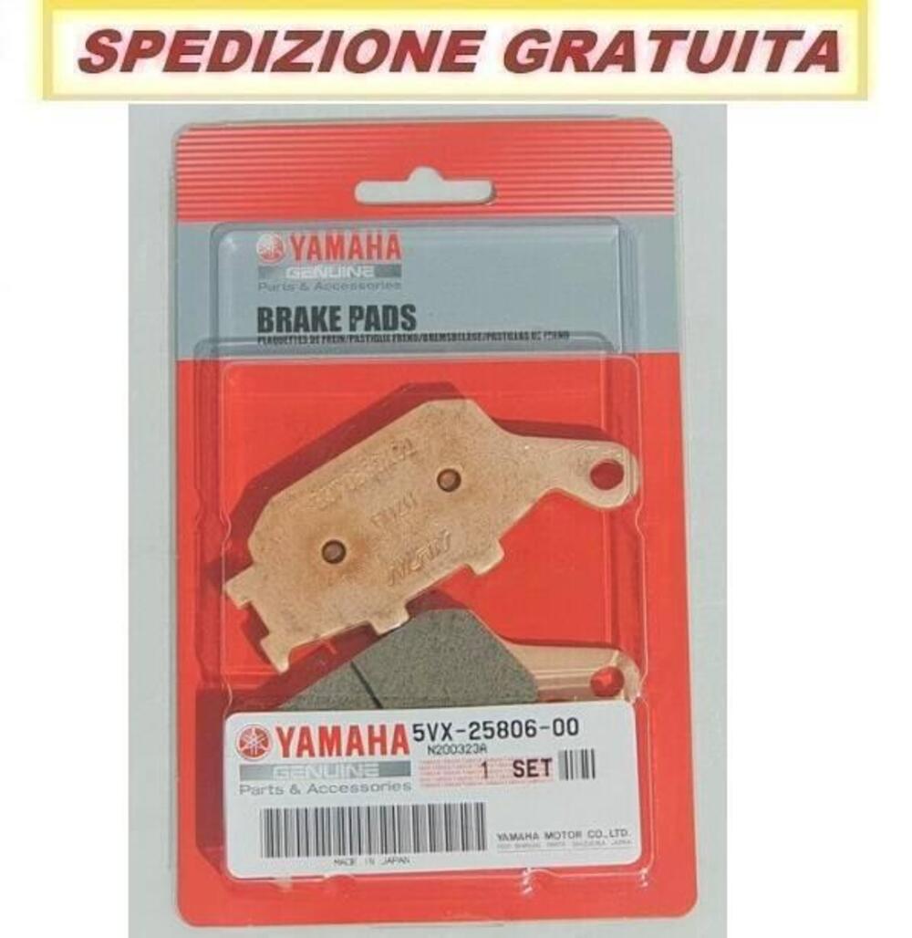 Yamaha MT 07 " Pastiglie Freno Posteriore " Origin