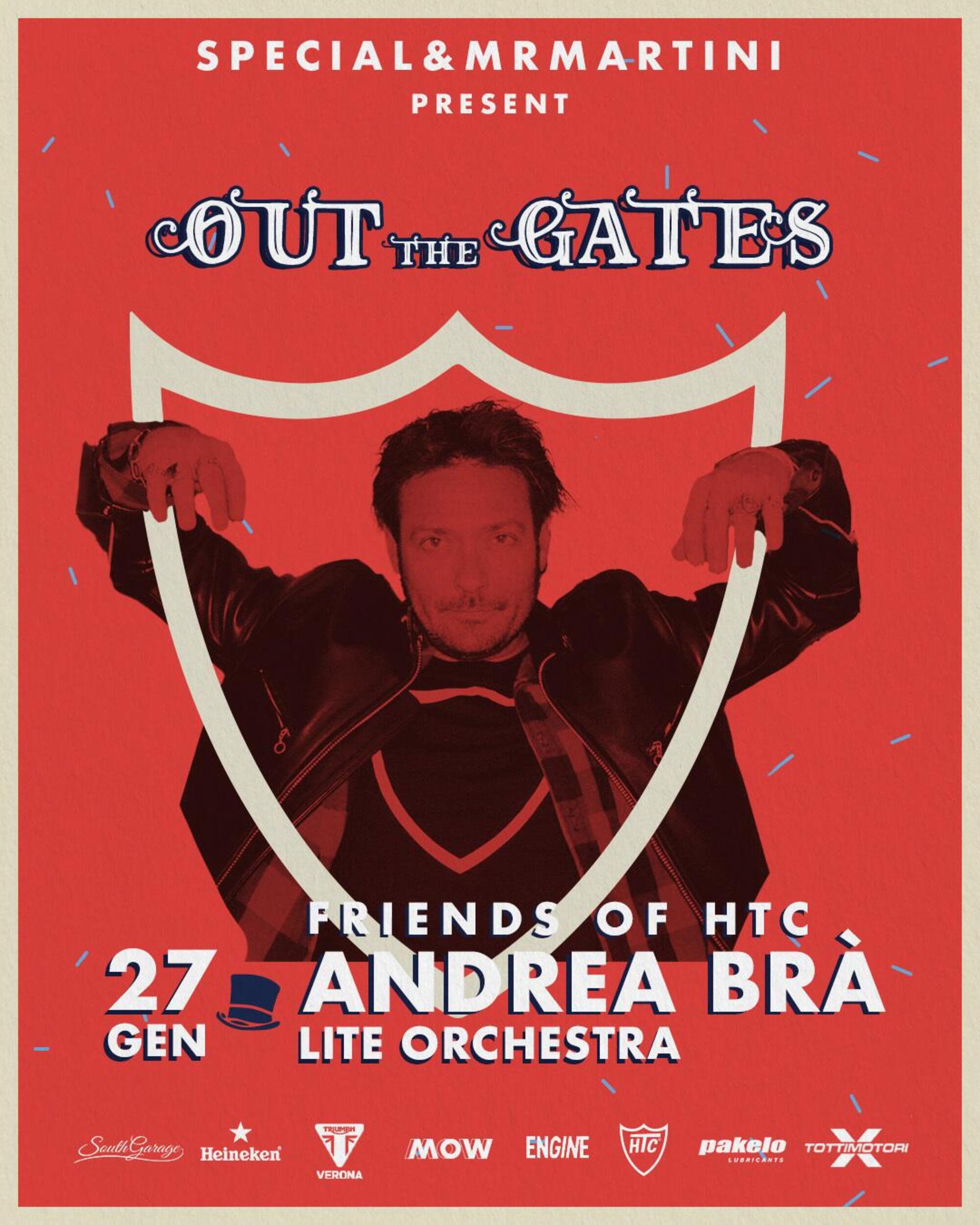 A Out the Gates anche Andrea Br&agrave;