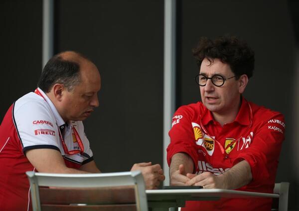 Vasseur corregge il &quot;metodo Binotto&quot; in Ferrari e lavora per bilanciare il nuovo team