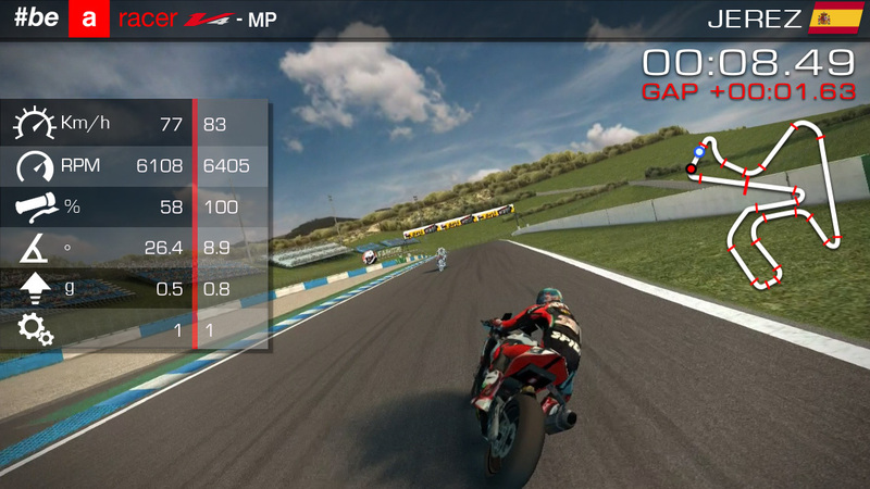 Aprilia V4-MP, collegamento attivo fra smartphone e moto