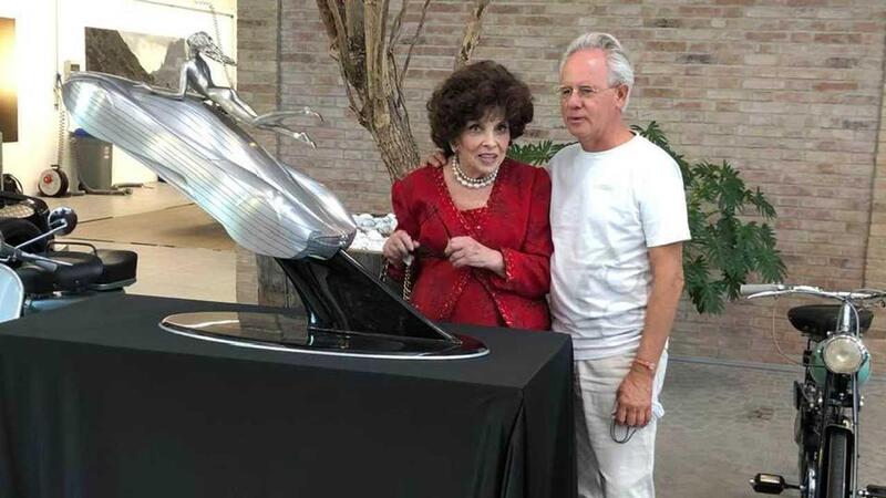 Horacio Pagani &egrave; nel testamento di Gina Lollobrigida: film e sculture nel lascito