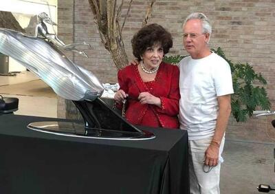 Horacio Pagani è nel testamento di Gina Lollobrigida: film e sculture nel lascito