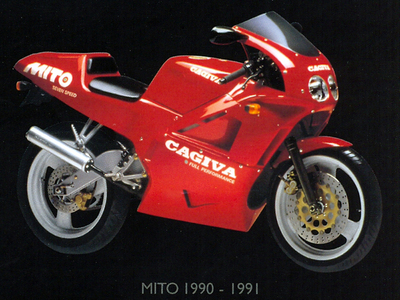 125 Stradali. La Cagiva Mito