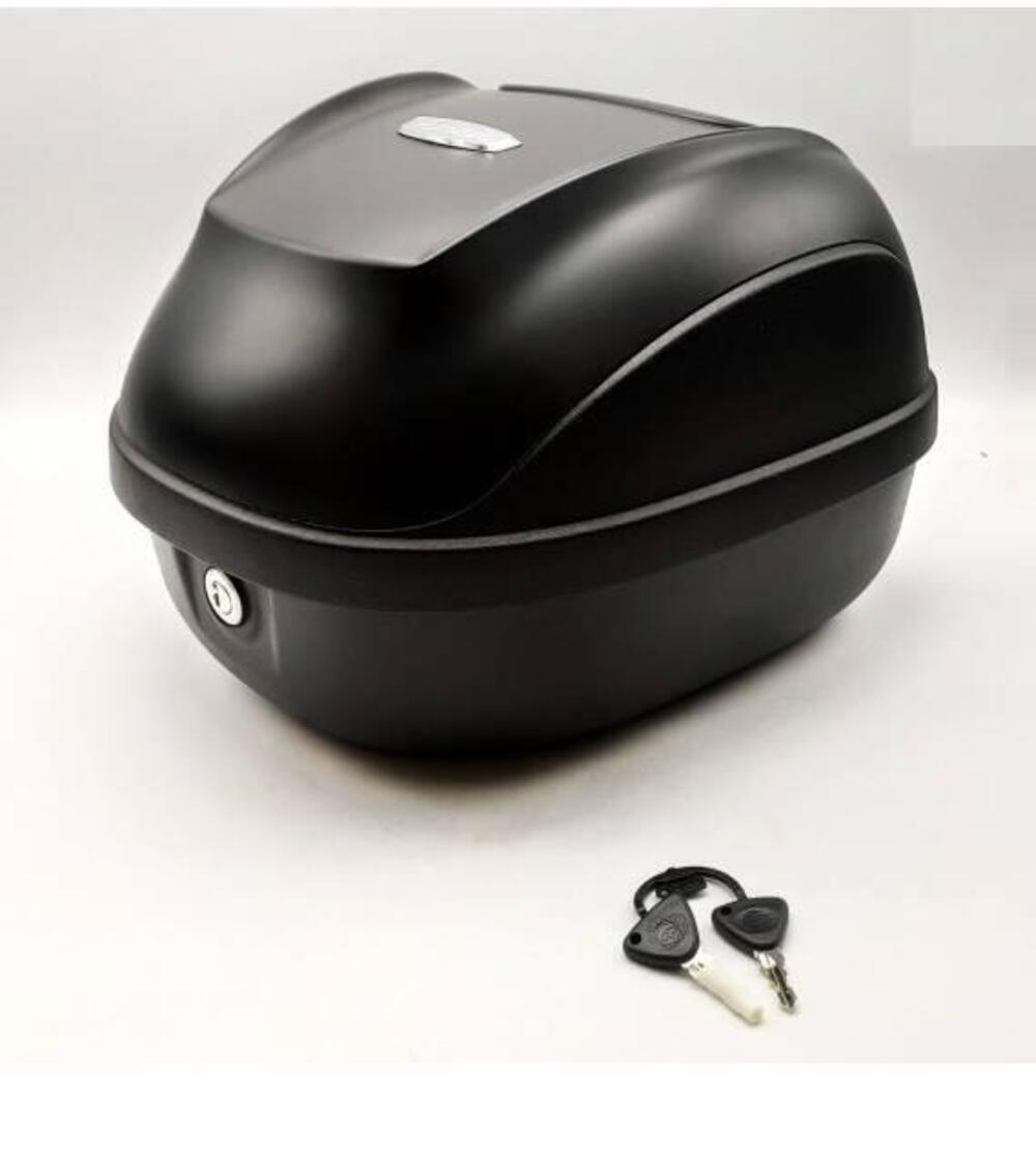 Bauletto nero opaco per Piaggio Liberty/Medley