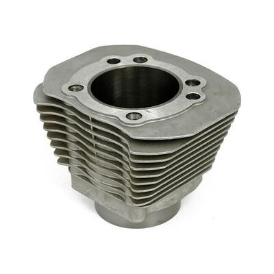 Cilindro anteriore/posteriore colore alluminio per 