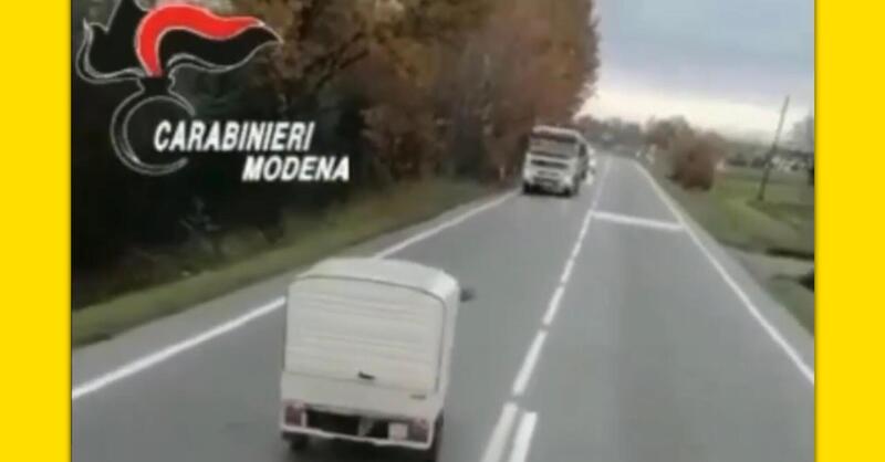 Tasso alcolemico pesante: catturato &quot;al volo&quot; dai Carabinieri [VIDEO]