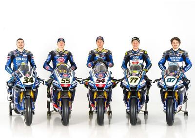 SBK 2023. I Team Yamaha si presentano a Portimao