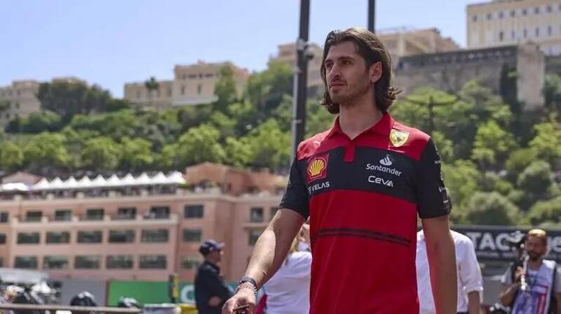 Antonio Giovinazzi, pilota di riserva della Ferrari F1 2023