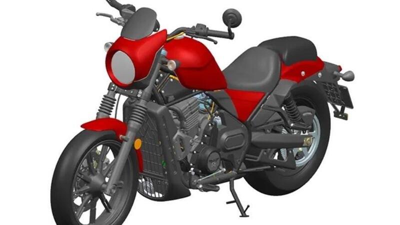 Moto Morini, spuntano i render di una Cruiser: pronti a rispolverare il nome Excalibur?