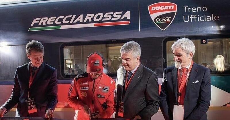 MotoGP. Nasce il Frecciarossa &ldquo;racing&rdquo; dedicato a Ducati Corse